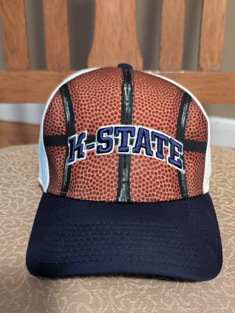 The Game Brown & Purple K-State Basketball Trucker Hat